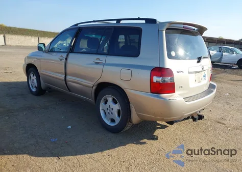 2005 Toyota Highlander Limited V6 from USA, damaged, VIN JTEDP21A850077766
